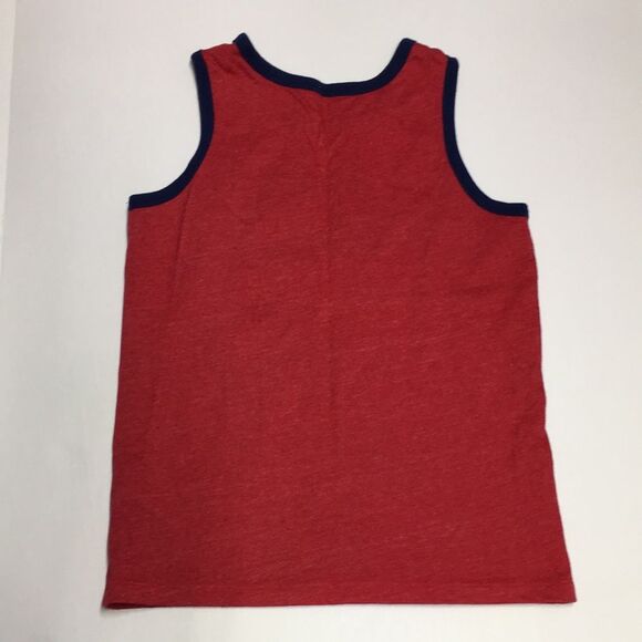 Oshkosh B'gosh Red Blue Patriotic Americana 4th of July Kids Tank Top size 8 - Picture 6 of 6